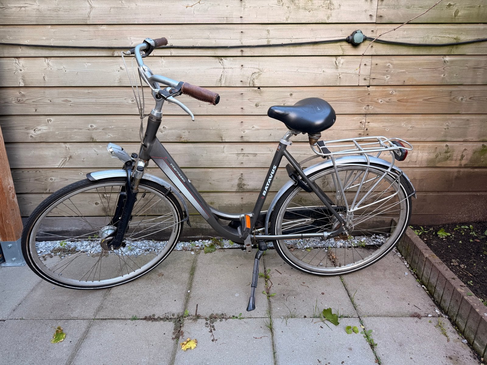 Batavus intermezzo damesfiets met lage instap, Ophalen, Velgrem, Batavus, 53 tot 56 cm