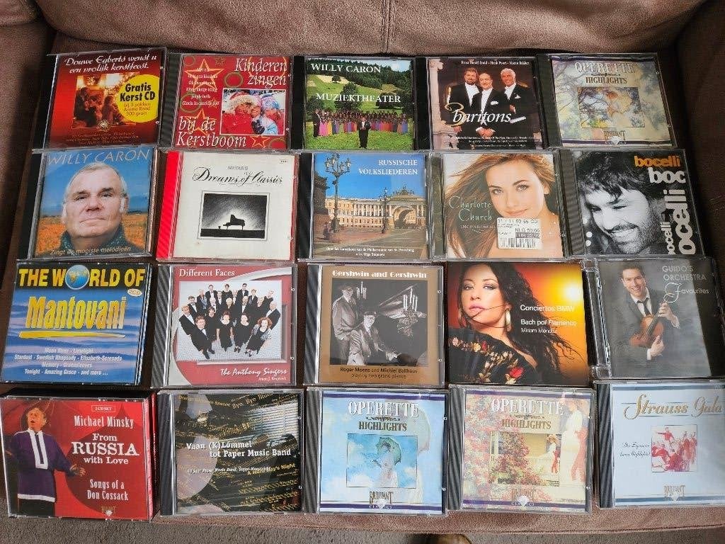 Zangkoren en klassiek 20 cd's, Kamermuziek, Ophalen of Verzenden, Zo goed als nieuw, Classicisme