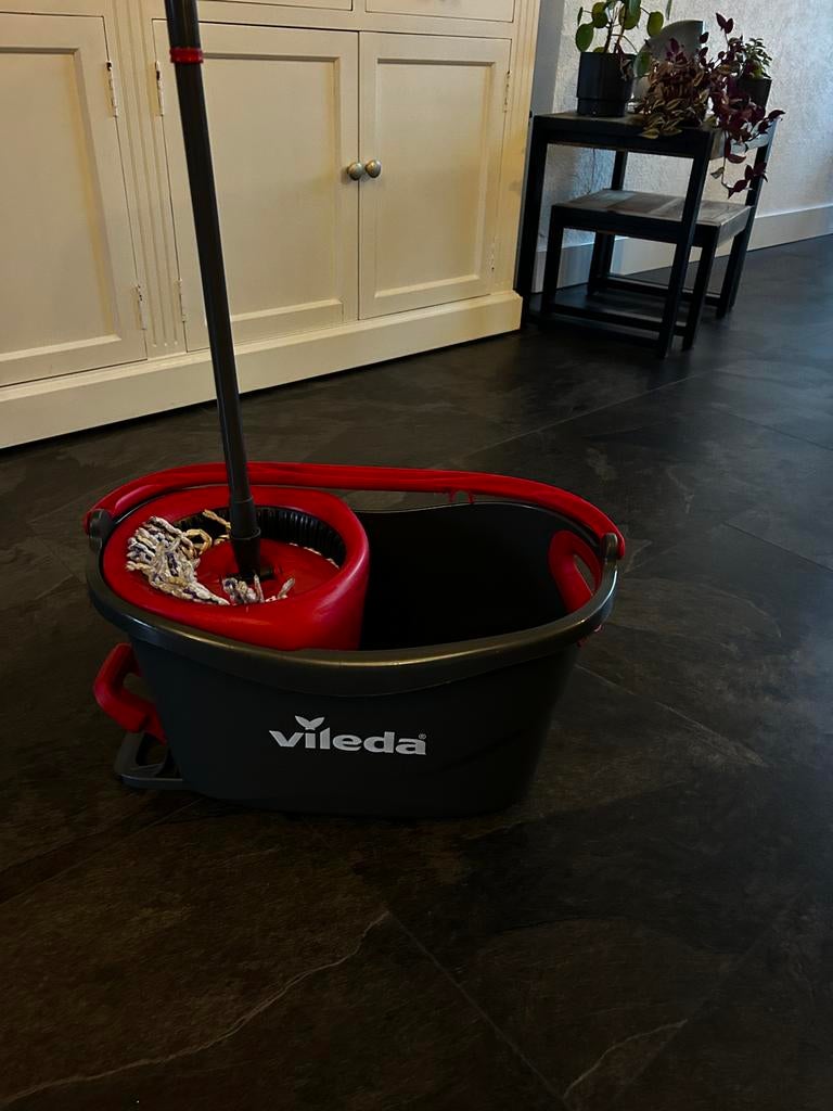 Vileda emmer met mop, Ophalen, Dweilemmer, -bak, of -wagen