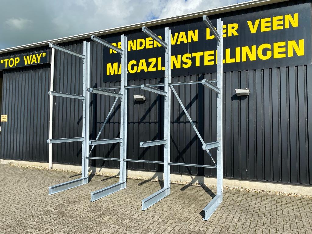 Draagarmstelling enkelzijdig verzinkt nieuw, Verzenden