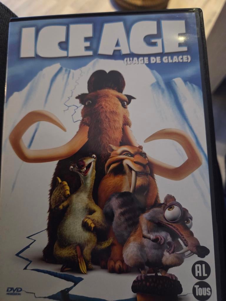 DVD Ice Age, Cd's en Dvd's, Dvd's | Tekenfilms en Animatie, Zo goed als nieuw, Amerikaans, Tekenfilm, Alle leeftijden, Verzenden