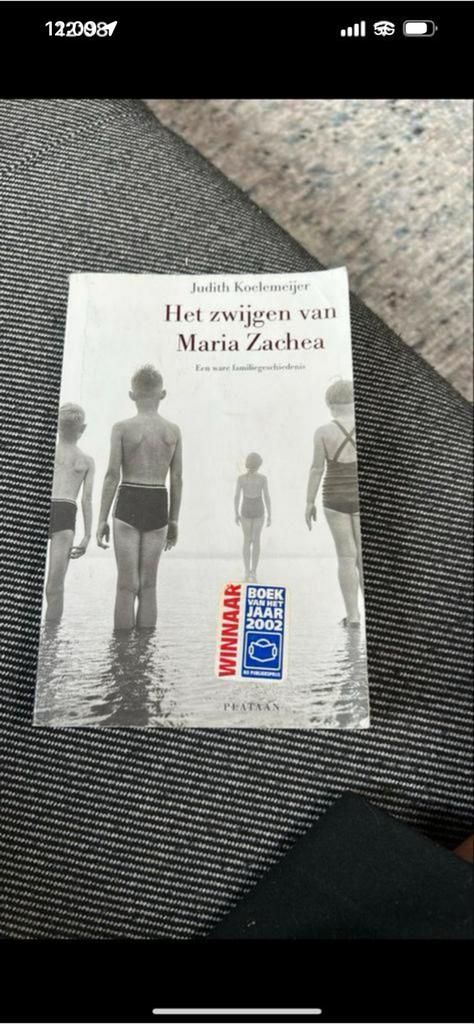 Het zwijgen van Maria Zachea - Judith Koelemeijer, Boeken, Ophalen of Verzenden, Gelezen, Nederland