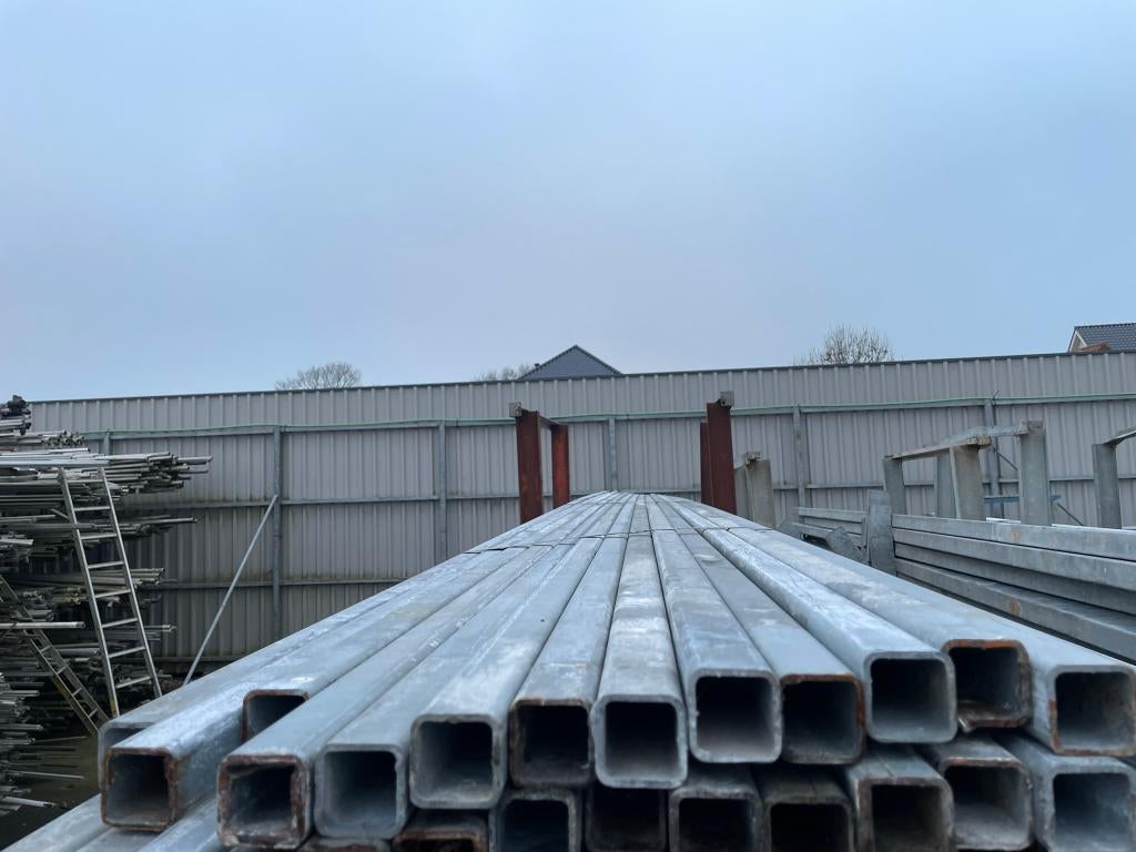 Kokerprofielen 40x40x3mm | Lengte: 6100 mm, Ophalen, Gebruikt, IJzer