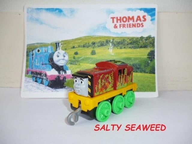 Thomas de Trein Trackmaster Push Along Salty Seaweed, Ophalen of Verzenden, Zo goed als nieuw