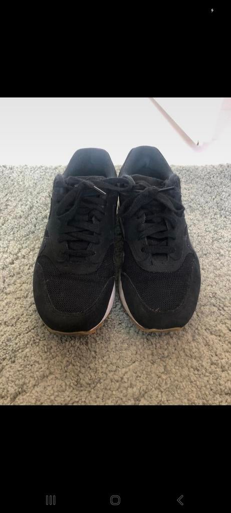Nike air max 1, Ophalen of Verzenden, Gedragen, Zwart, Sneakers of Gympen