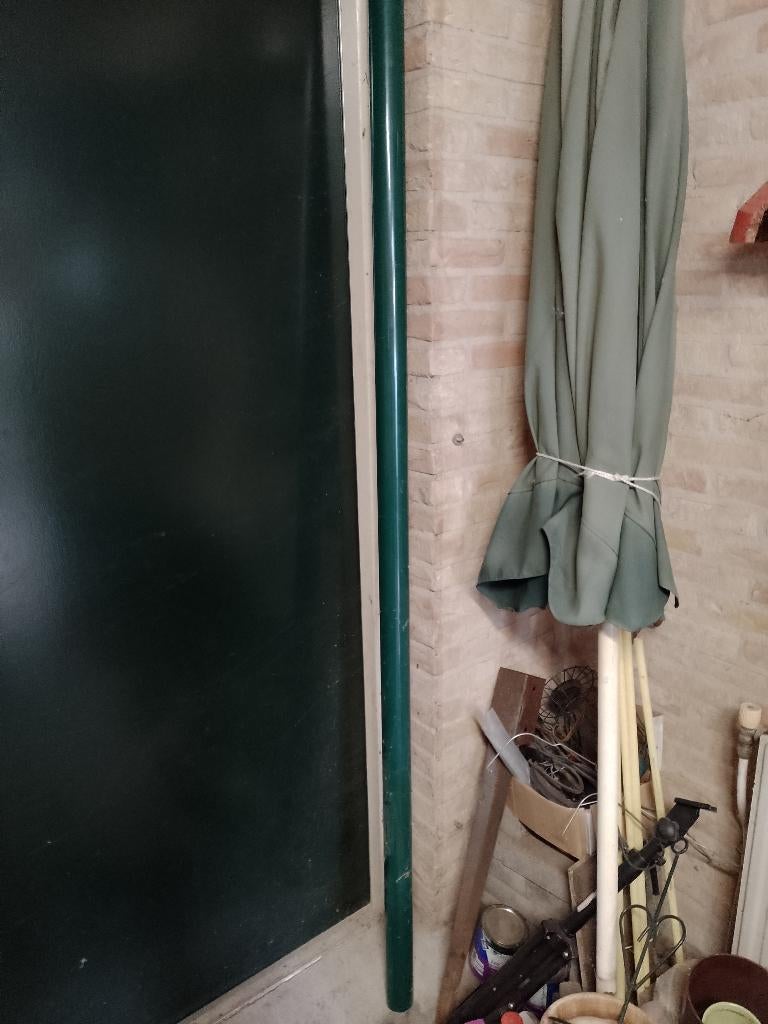 Paal groen metaal, Ophalen, Nieuw, 180 tot 250 cm, Palen