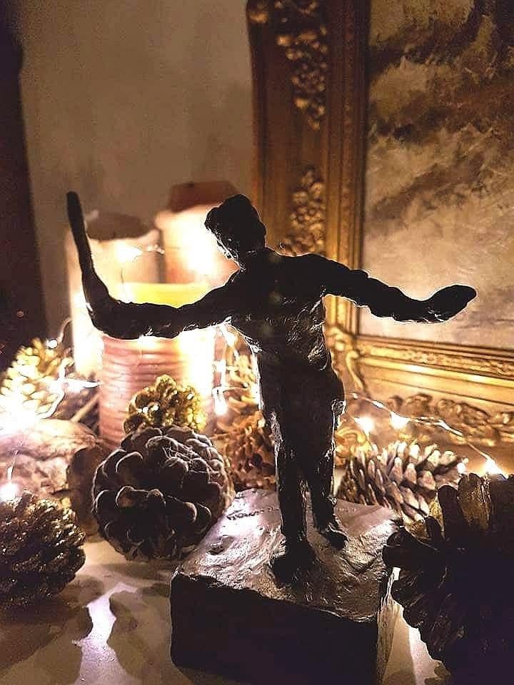 Bronzen beeld Marcus Ravenswaaij "DIRIGENT", Ophalen of Verzenden
