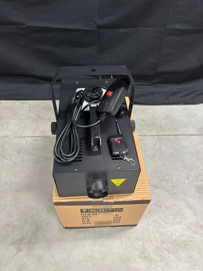 Rookmachine 900W, Ophalen of Verzenden, Nieuw, Rookmachine