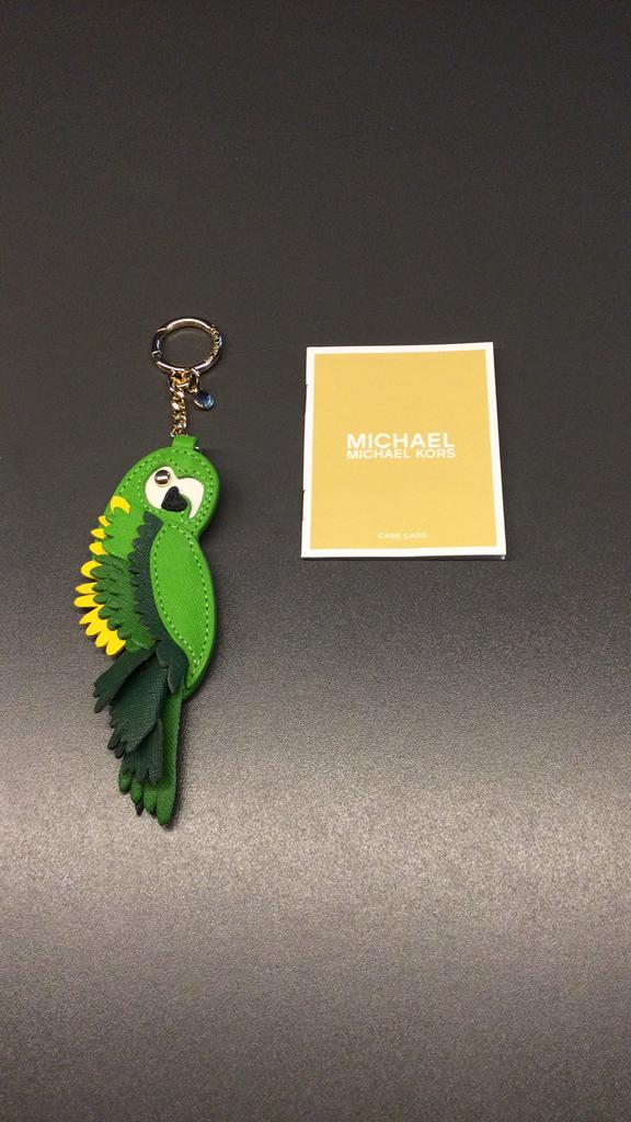 Michael Kors lederen tashanger papegaai nieuw, Ophalen of Verzenden, Nieuw