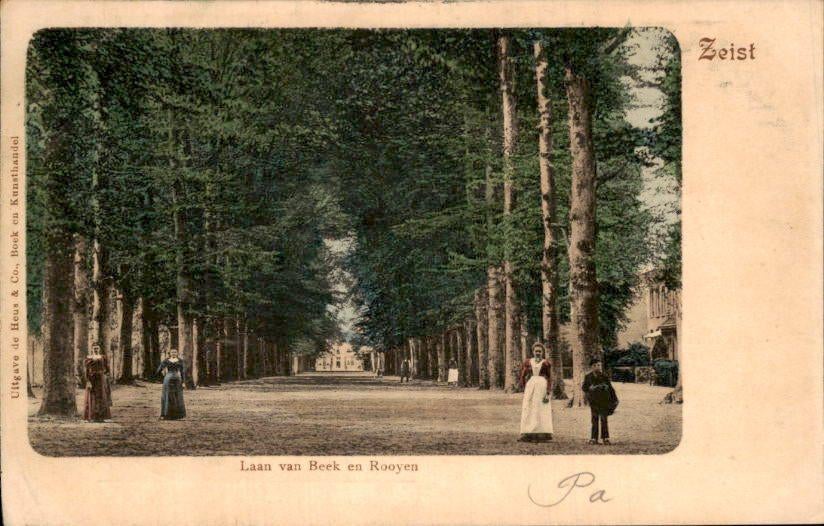 Zeist - Laan van Beek en Royen, Ophalen of Verzenden, Voor 1920, Gelopen, Utrecht