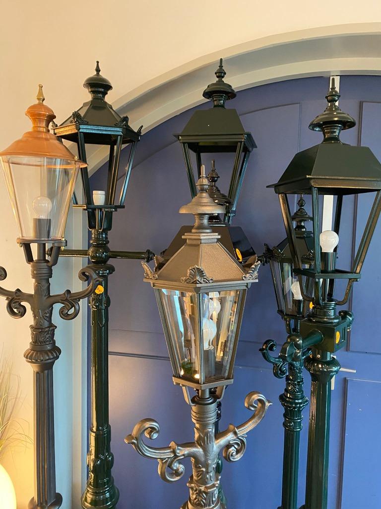 Outlet Verkoop: Klassieke Lantaarnpalen & Sokkellampen, Ophalen, Overige materialen, Gebruikt, Info@nostalux.nl