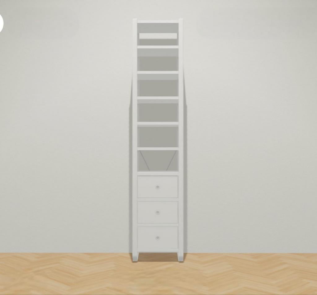 Ikea Elvarli Kast - Stijlvol en praktisch, Ophalen, Met plank(en), 200 cm of meer, Zo goed als nieuw