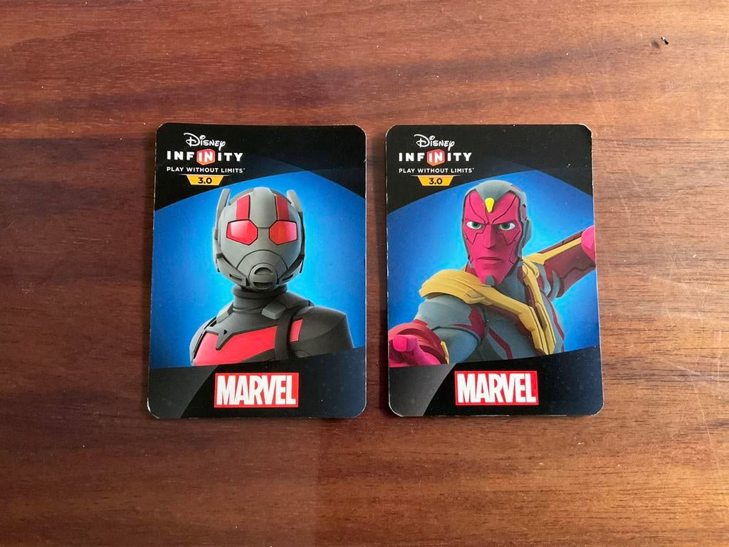Disney Infinity 3.0 Marvel card - Ant-Man/Vision - 0,25 p/s, Ophalen of Verzenden, Overige figuren, Zo goed als nieuw