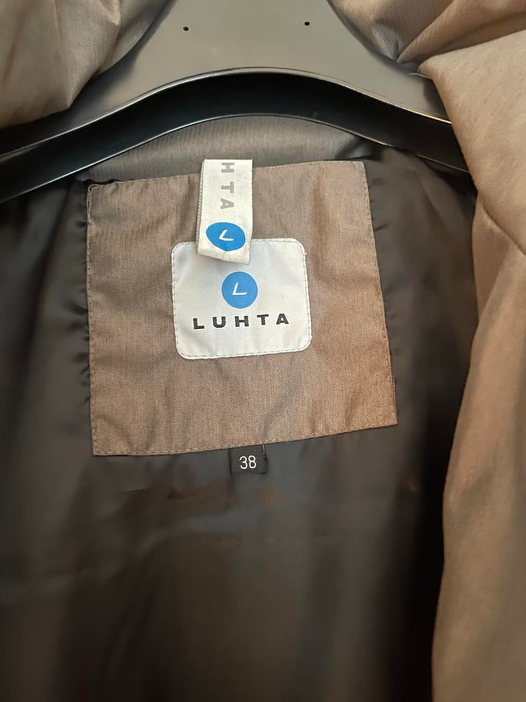 Ski-jas Lutha - bruin - maat 38, Ophalen of Verzenden, Zo goed als nieuw, Maat 38/40 (M), Jack