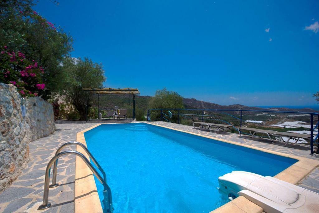 Villa Zuid-Oost Kreta met privé zwembad, 2 slaapkamers, In bergen of heuvels, Open haard, Landelijk
