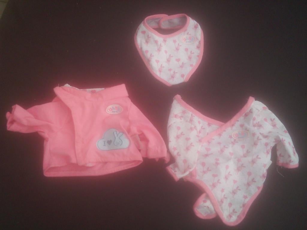 Baby Born Kleding Setje, Verzenden, Zo goed als nieuw, Babypop