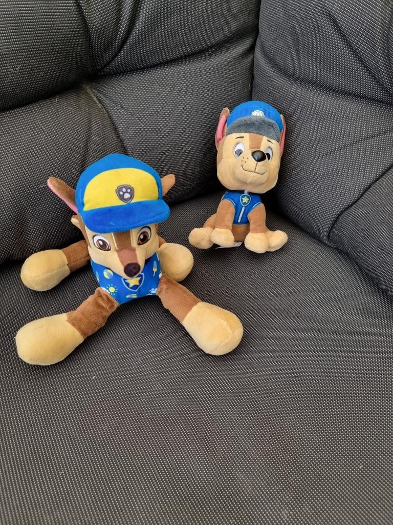 Paw Patrol Knuffels - Chase, Ophalen of Verzenden, Zo goed als nieuw, Hond
