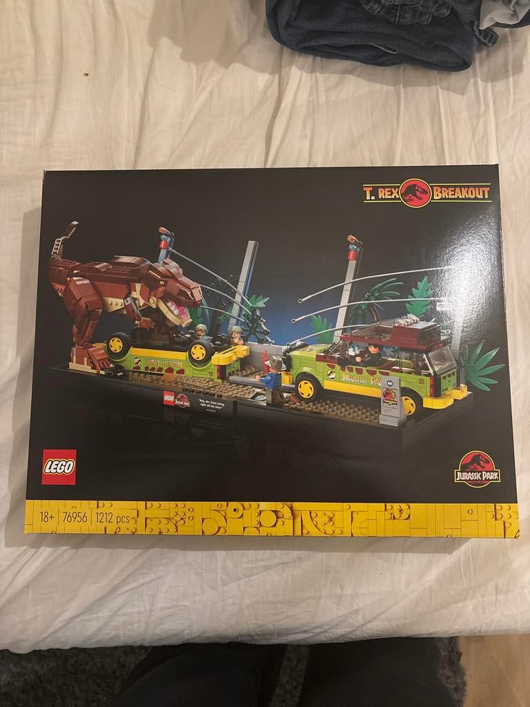 LEGO 76956 Jurassic Park T. rex Breakout, Ophalen of Verzenden, Nieuw, Complete set, Lego
