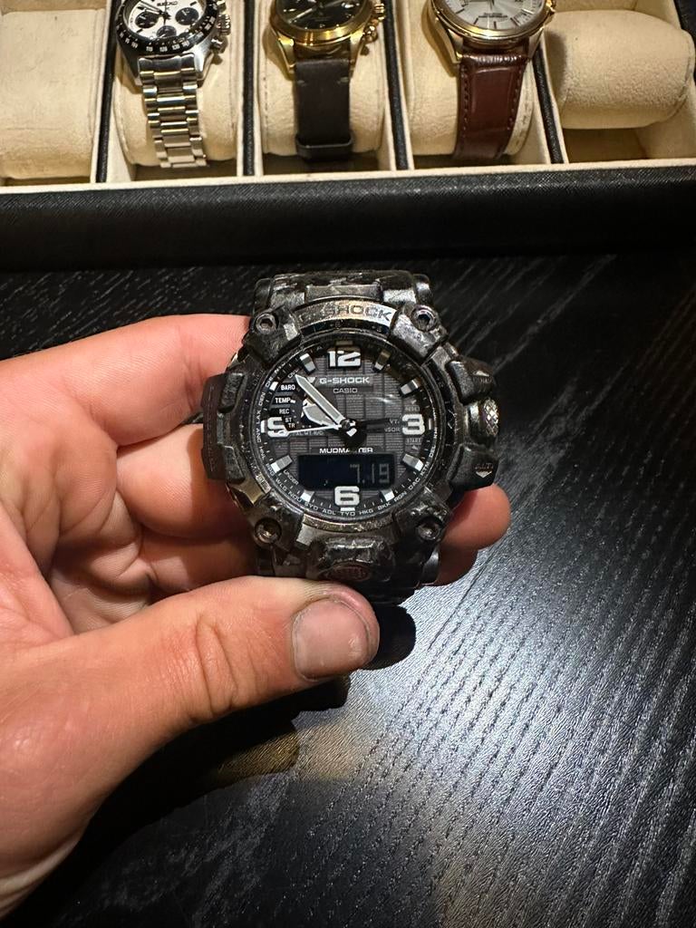 G-Shock Mudmaster GWG-2000, Casio, Gebruikt, Staal, Polshorloge