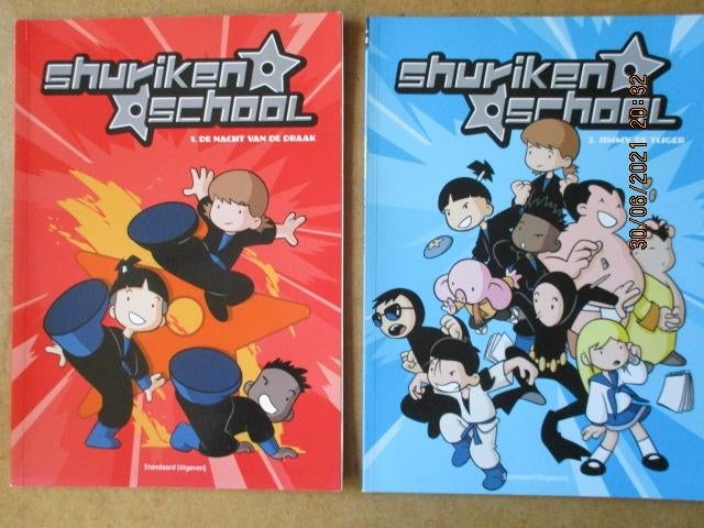 adv3953 shuriken school, Eén stripboek, Ophalen, Gelezen