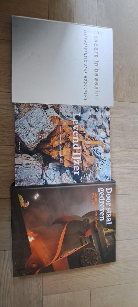 Boeken over Hoogovens en Tata Steel, Boeken, Techniek, Ophalen of Verzenden, Gelezen, Metaaltechniek, Diverse