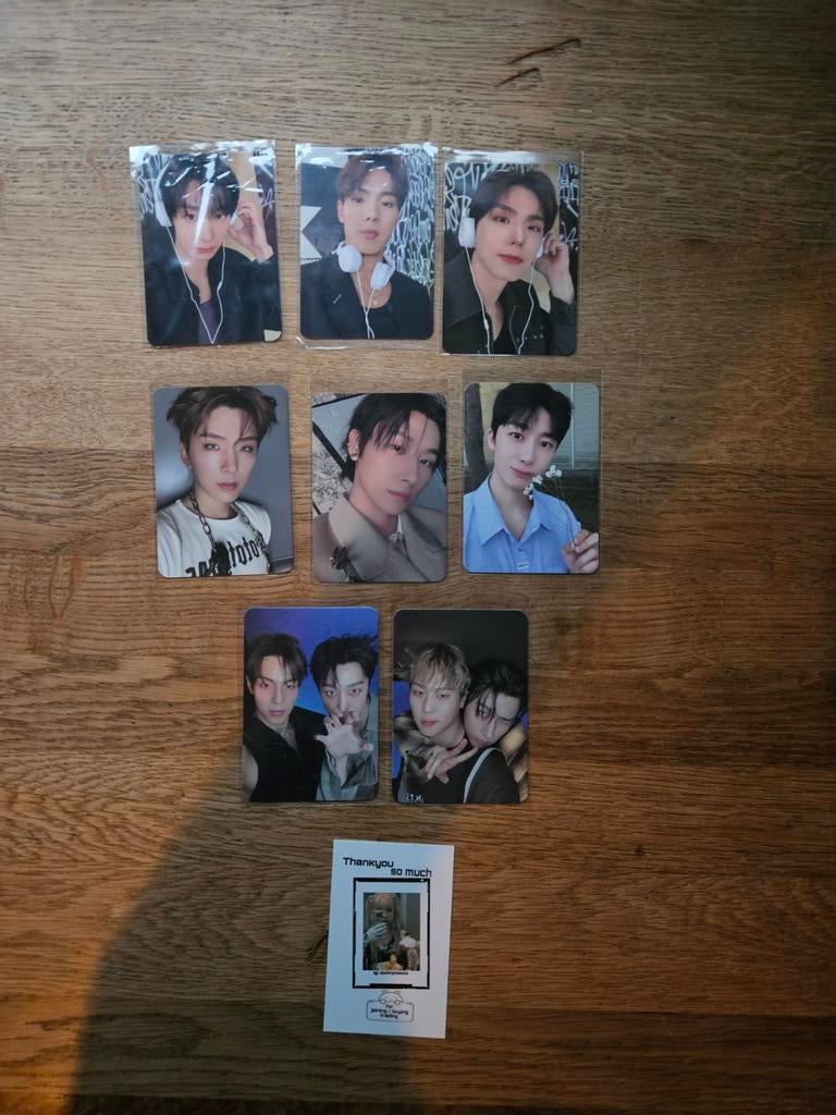 Monsta x kpop photocards monstax, Ophalen of Verzenden, Zo goed als nieuw, Foto of Kaart