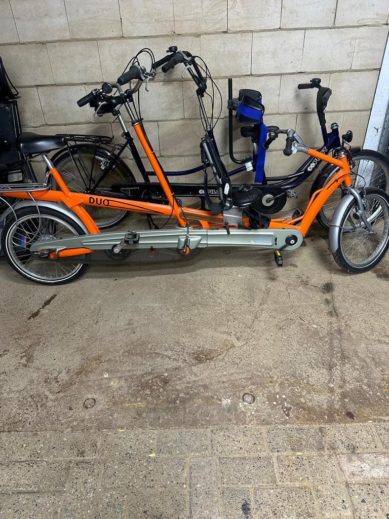 Huka Co-Pilot Tandem - Begeleider achterop, 53 tot 57 cm, Minder dan 10 versnellingen, Gebruikt, Ophalen of Verzenden