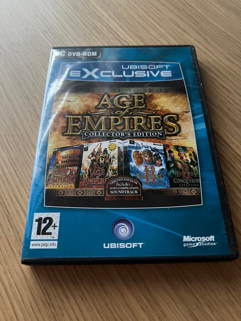 Age of Empires 1 & 2 Collector’s Edition (PC), Spelcomputers en Games, Gebruikt, TCG-Brothers, Info@tcg-brothers.com, Eén computer