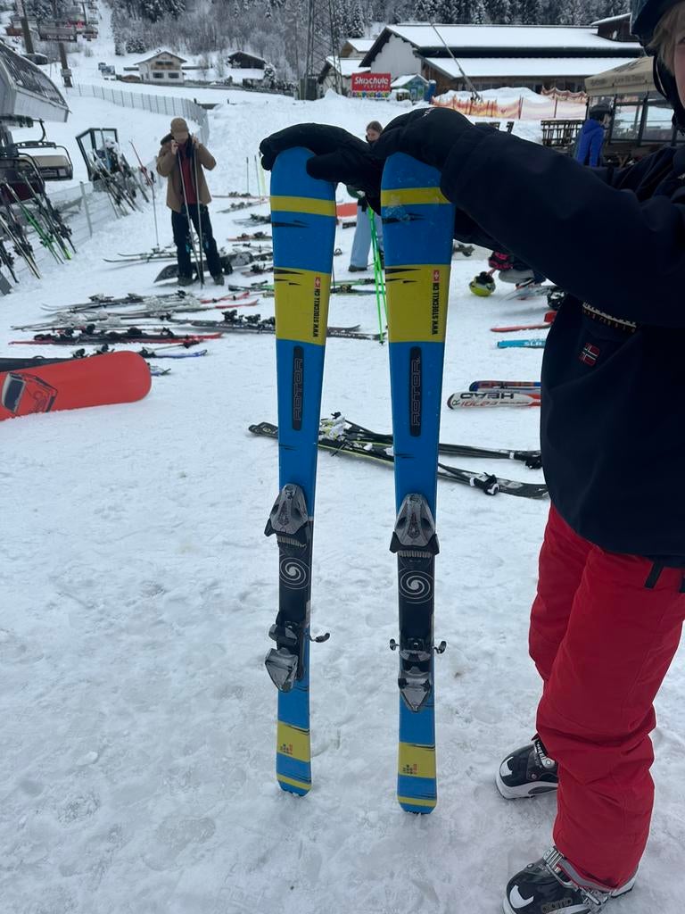 1,40m/140cm ski’s - Stöckli ROTOR, 140 tot 160 cm, Zo goed als nieuw, Skiën, Ski's