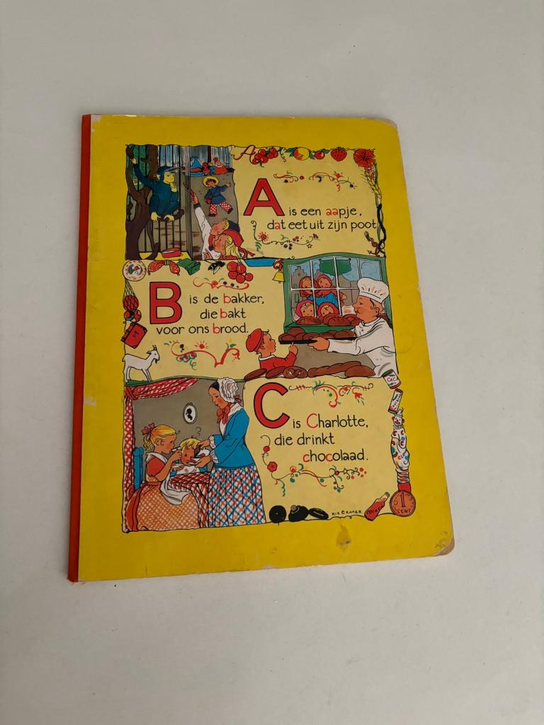 Oud kinderboek - abc boek - rie kramer - groot formaat!, Ophalen of Verzenden, Gelezen, Rie Kramer, Fictie algemeen