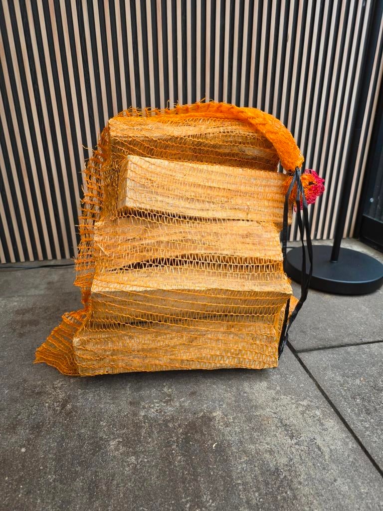 Netzakken van 7.5KG EIKEN & BEUKEN | Brandhout, Kachelhout, 6 m³ of meer, Ophalen, Stammen