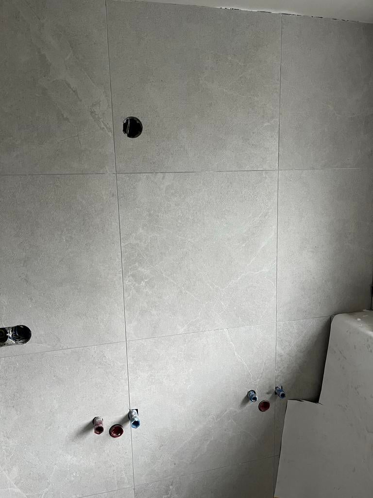 Argenta grijze vloer/wandtegels 60x60 - 8 stuks, Ophalen, 60 cm of meer, Keramiek, Zo goed als nieuw