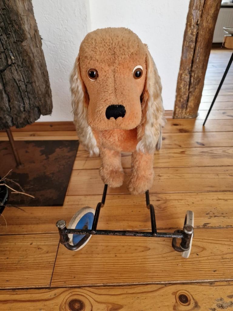 Steiff Engelse cocker spaniel, Antiek en Kunst, Ophalen of Verzenden
