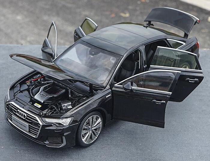 1:18 Audi A6L - 2019 - Zwart - HQ Model!!, Overige merken, Auto, ., Nieuw