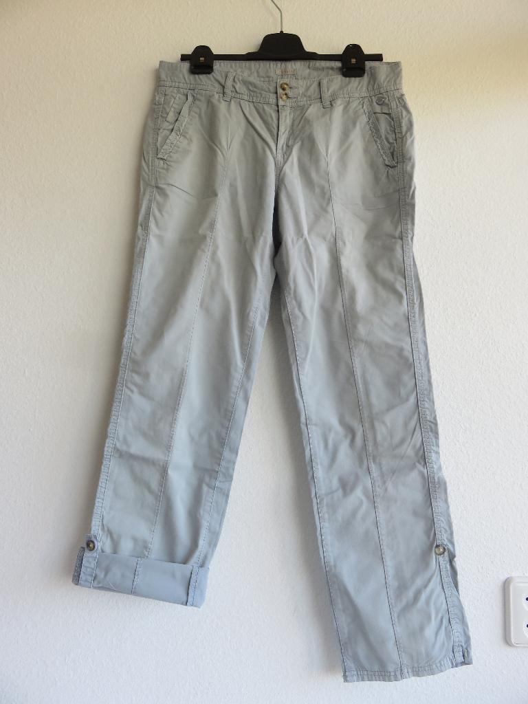Esprit lange luchtige katoenen broek lichtblauw maat 38, Maat 38/40 (M), Blauw, Ophalen of Verzenden, Zo goed als nieuw