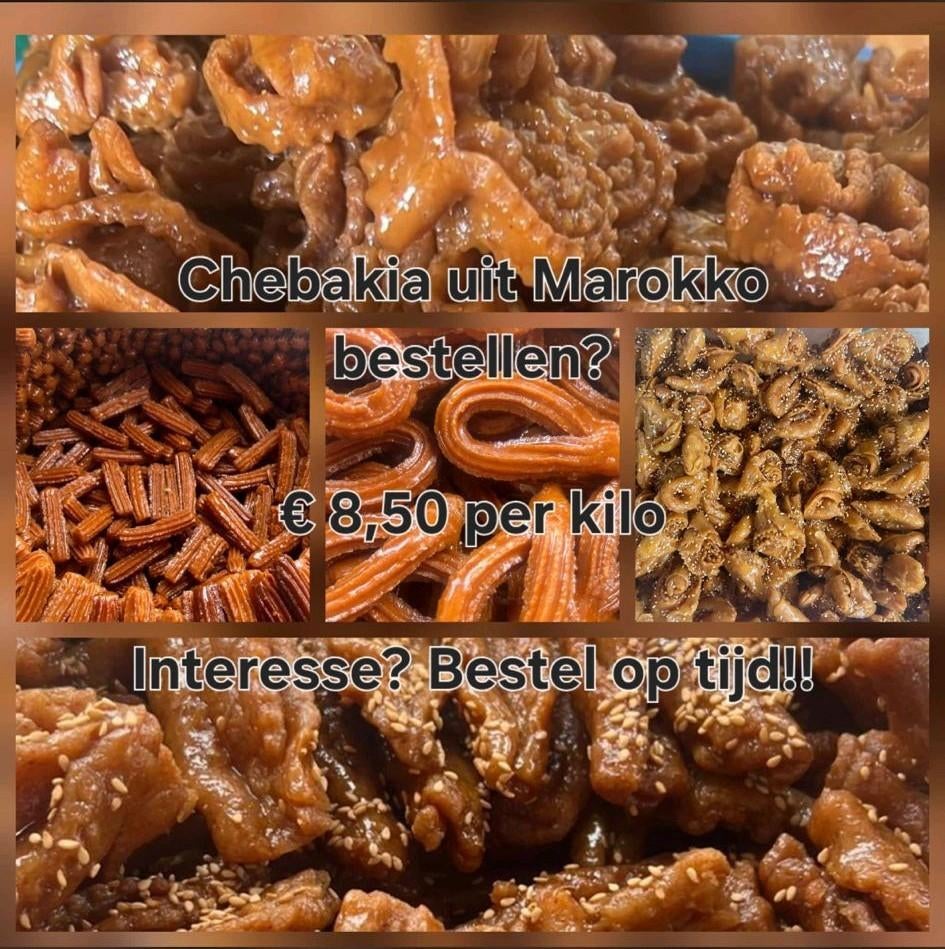 Chebakia uit Marokko, Overige niveaus, Overige vormen