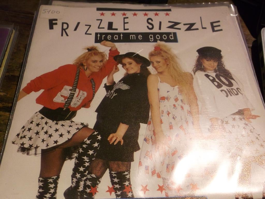frizzle sizzle treat me good 182, Gebruikt, 7 inch, Single, Ophalen of Verzenden