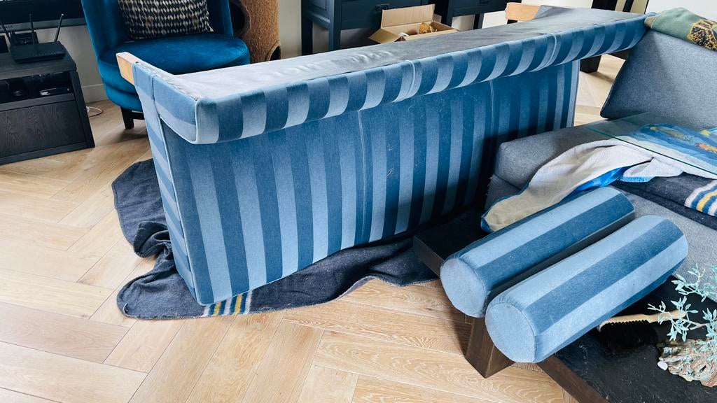 Art Deco Cosy Corner (de Coenes Frères, Kortrijk), Antiek en Kunst, Antiek | Meubels | Stoelen en Banken, Ophalen