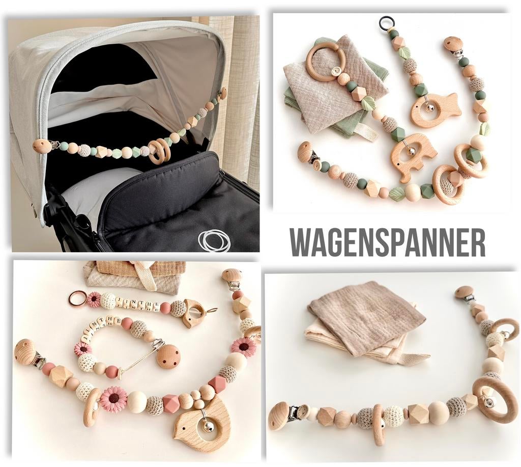 Speenkoord, maxicosihanger, wagenspanner, babygym, boxgym ed