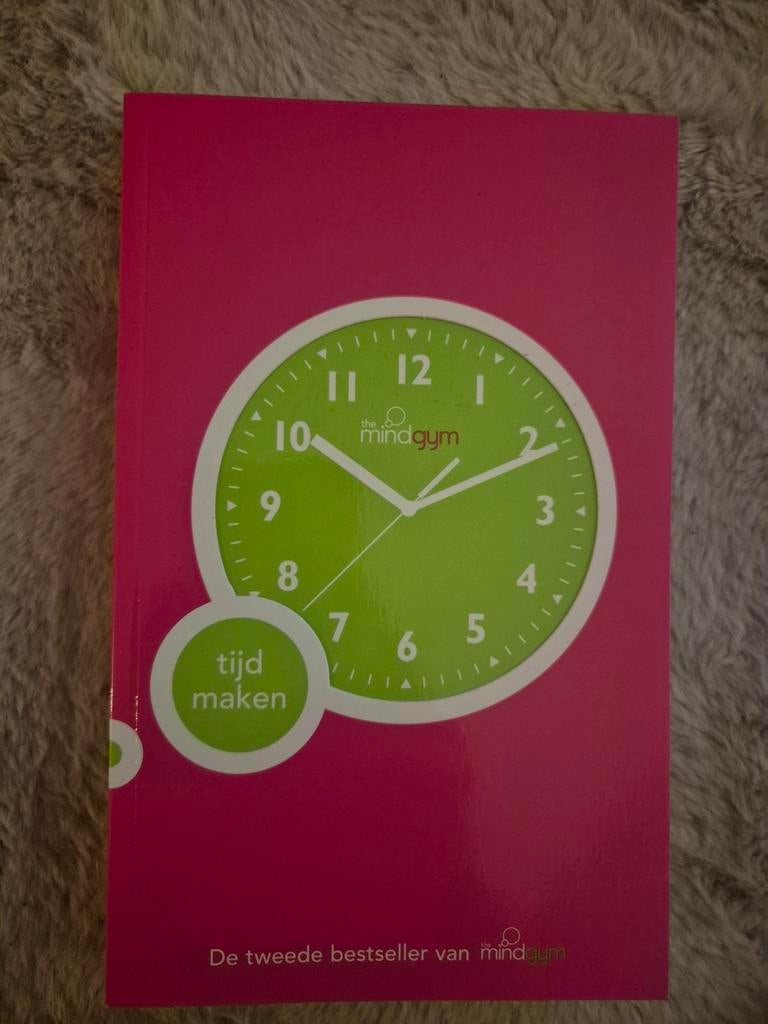 Tijd maken - Mindgym boek, Boeken, Ophalen of Verzenden, Zo goed als nieuw, Mindgym
