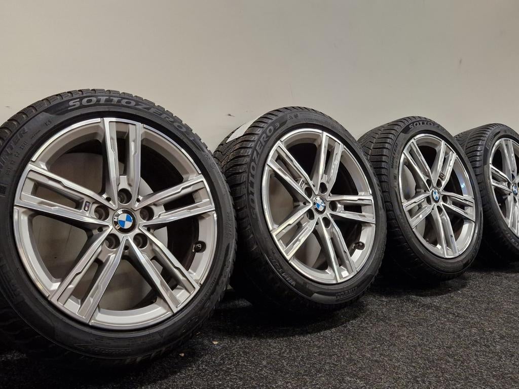 17 inch BMW 1 & 2 serie F40 F44 style 550M winter incl btw, Gebruikt, Bmw, Banden en Velgen, Personenwagen