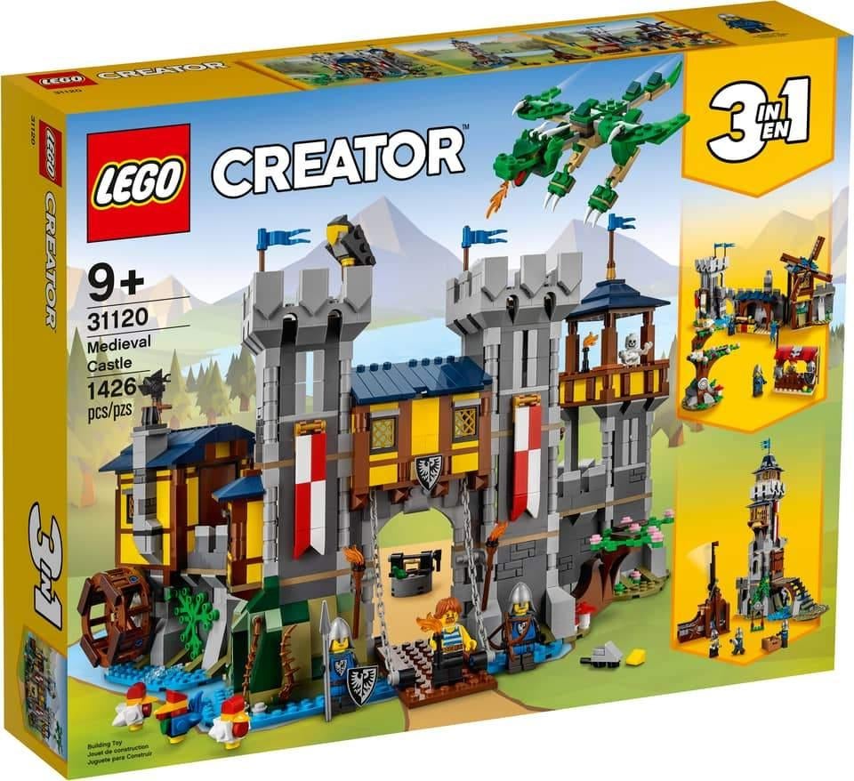 31120 Middeleeuws Kasteel LEGO, Ophalen of Verzenden, Nieuw, Complete set, Lego