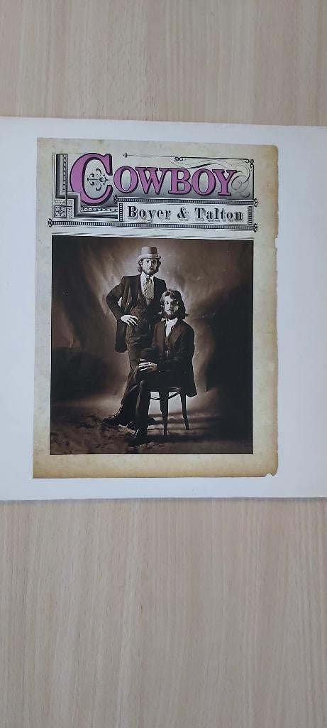 Cowboy Boyer & Talton LP (Chuck Leavell ABB) USA, Ophalen of Verzenden, Zo goed als nieuw, 12 inch