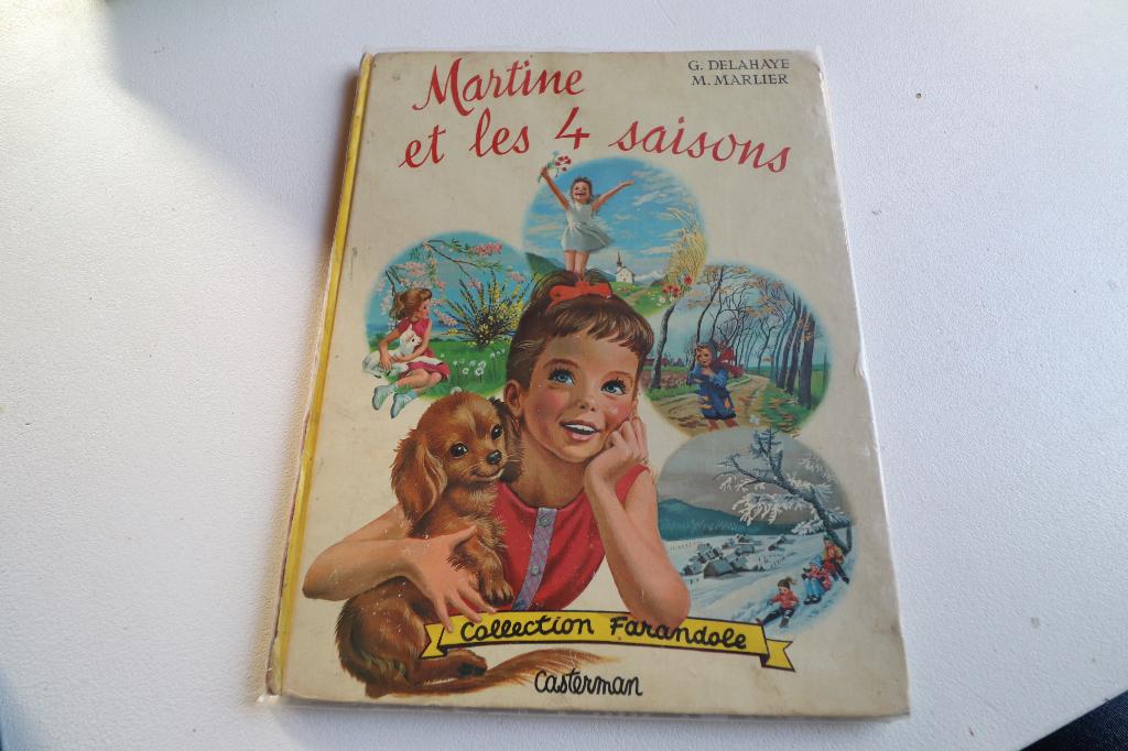 Martine et le 4 saizons 1967, Boeken, Kinderboeken | Jeugd | onder 10 jaar, Ophalen of Verzenden, Gelezen, Fictie algemeen