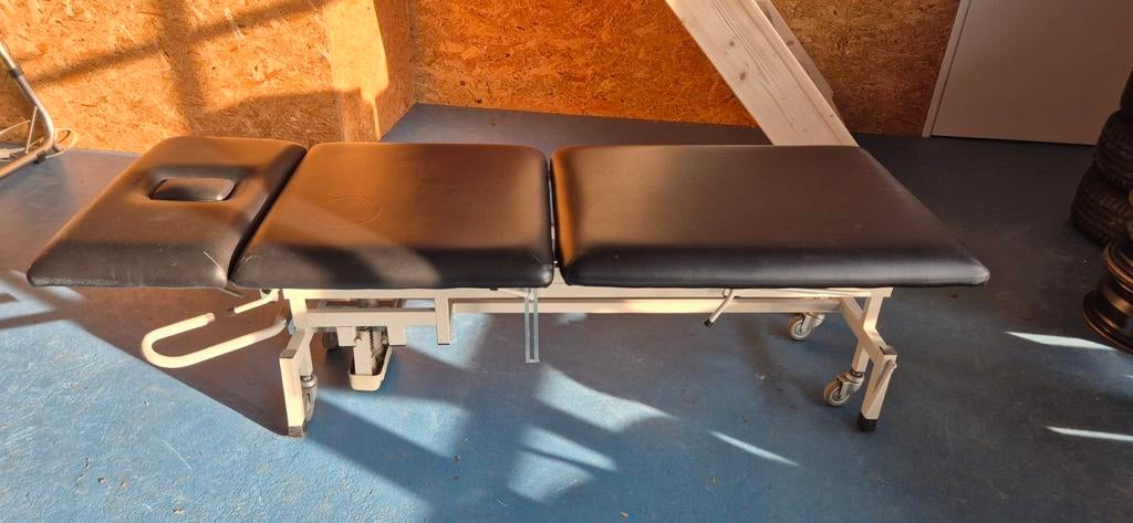 3 delige hydraulische behandelbank, Sport en Fitness, Ophalen, Gebruikt, Massagetafel