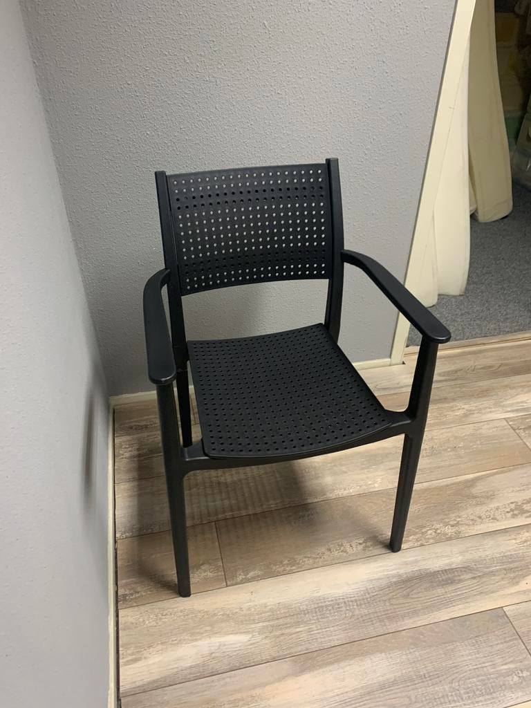 TUINSTOEL STAPELBAAR NU €36,95 OP=OP, Ophalen of Verzenden, Nieuw, Wicker, Stapelbaar