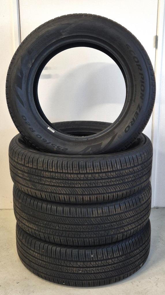 20x 255 60 20 113VPirelli Scorpion Zero AllSeason nieuw/demo, Auto-onderdelen, Ophalen, 255 mm, Nieuw, All Season