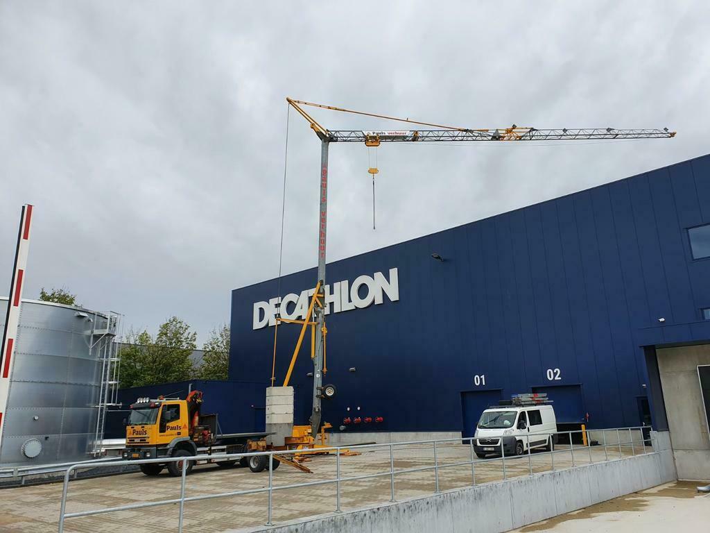 Bouwkraan huren bouwkranen Potain te huur 10 ton/meter, Zakelijke goederen, Machines en Bouw | Kranen en Graafmachines, Ophalen of Verzenden