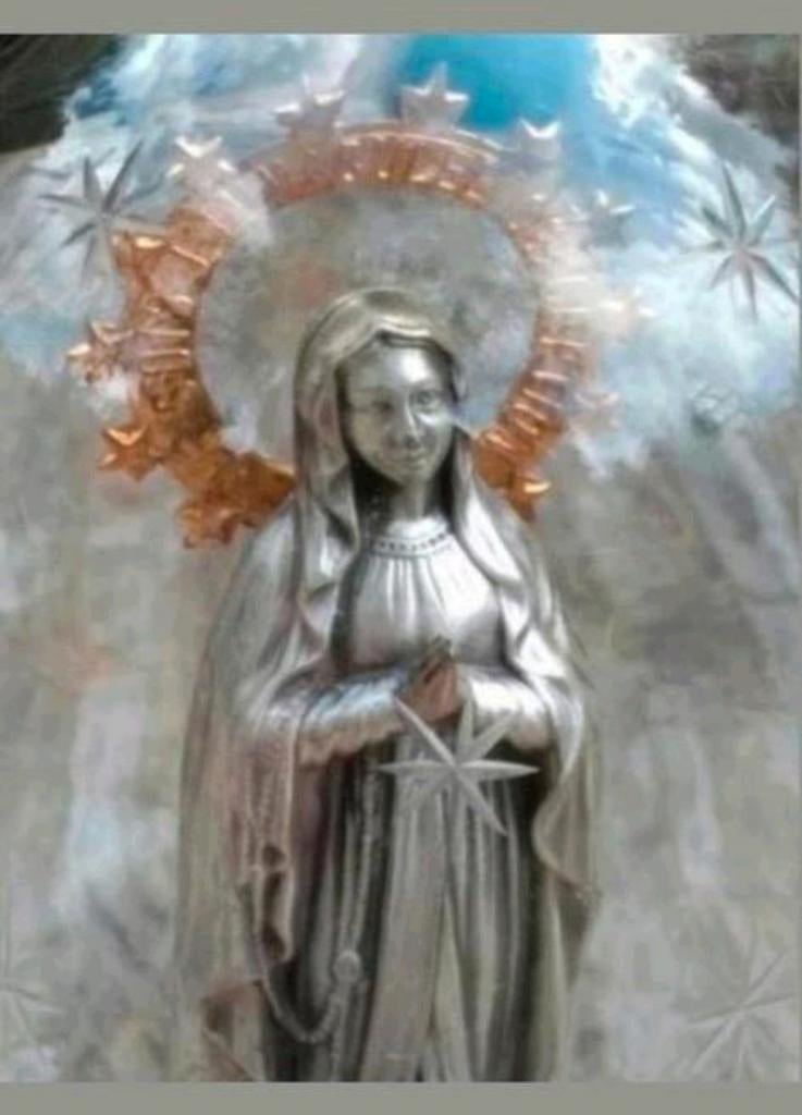 Maria beeld in glazen stolp, Ophalen of Verzenden