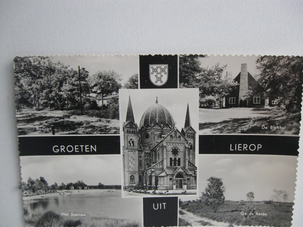 9168 Lierop, groeten uit, 1960, Ophalen of Verzenden, 1940 tot 1960